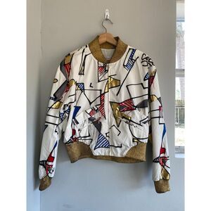 NWT Chanel 2019 Métiers d'Art Paris-New York Bomber Jacket by Karl Lagerfeld 40